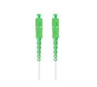 Latiguillo fibra optica sc - apc lanberg 2.5m mono simplex g657a2 lszh blanco
