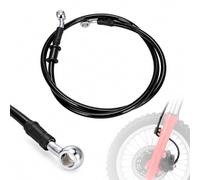 Latiguillo Freno Moto 60cm,Tubo Manguera Embrague Freno-Negro | Hidráulico Reforzado para Pit Bike Dirt Bike Enduro Motocross ATV Quad
