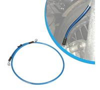 Latiguillo Freno Moto 90cm,Tubo Manguera Embrague Freno Hidráulico Reforzado para Motocross Enduro Dirt Bike-Azul