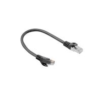 Latiguillo Lanberg Cat.6 FTP 0,25m Negro - Conectores RJ-45 Macho