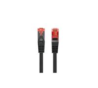 CABLE RED LANBERG LATIGUILLO CAT.6 S/FTP LSZH CU 2M NEGRO FLUKE PASSED