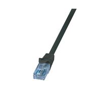 Logilink - Patch Cable Cat.6A 10GE Home U/UTP ECONLINE Black 0,25M