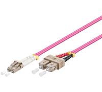 Latiguillo multimodo duplex fibra optica lc/sc om4 50/125 2m