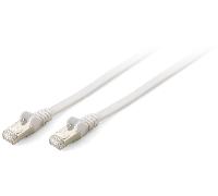 LATIGUILLO PLANO APANTALLADO U/FTP CATEGORIA 6A/10G 1M COLOR BLANCO 607810