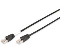 Latiguillo rj45 cat6 s/ftp cu exterior 3m negro dk-1644-030/bl-od
