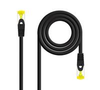 Latiguillo rj45 cat6a s/ftp cu lszh 0,5m negro nanocable