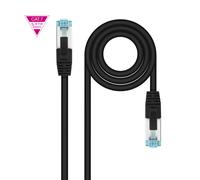 Latiguillo rj45 cat7 s/ftp cu 0,25m negro 10.20.1700-l25-bk