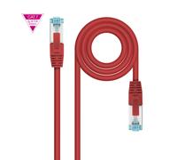 Latiguillo rj45 cat7 s/ftp cu 0,25m rojo 10.20.1700-l25-r