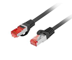 Latiguillo RJ45 Lanberg Cat.6 FTP 0,25m Negro