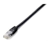 Cable Red RJ45 U/UTP Cat.5e Negro (15 mts) - EQUIP