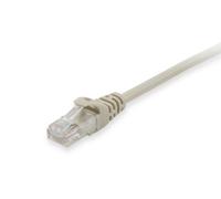 Cable de red equip latiguillo rj45 u - utp cat6a 10m gris