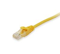 Cable de red equip latiguillo rj45 u - utp cat6a 7.5m amarillo