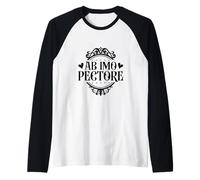 Latín - AB IMO pectore Camiseta Manga Raglan