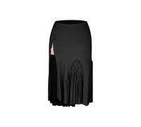 Latin Dance Costume Women Fringed Tops Slit Tassel Skirt Sexy Dress Cha Performance Clothes Adult Practice Wear(Color 4,S)