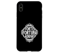Latín - Fortis fortuna adiuvat Carcasa para iPhone XS Max
