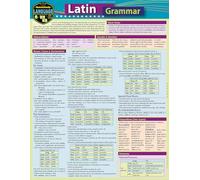 Latin Grammar: A Quickstudy Laminated Reference Guide