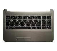 Latin Laptop Keyboard palmrest For HP 250 G4 255 G4 256 G4 250 G5 255 G5 256 G5 TPN-C125 TPN-C126 15-AC 15-AY 15-AF 15-BA (Color : Silver)