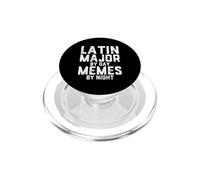 Latin Major by Day Memes De Noche Estudios Clásicos Estudiantes PopSockets PopGrip para MagSafe