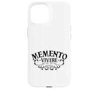 Latín - Memento Vivere Carcasa para iPhone 15