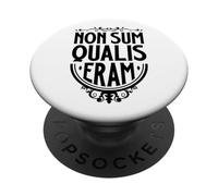 Latín - Non Sum qualis eram PopSockets PopGrip Adhesivo
