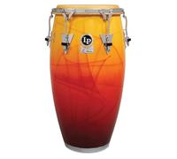 Latin Percussion Conga Eddie Montalvo Signature Conga de fibra de vidrio 11 3/4" LP259-1EM, Acabado gráfico original, Hardware cromado