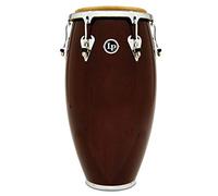 Latin Percussion Conga Matador 12 1/2" Tumba M754S-W, Marrón oscuro, Hardware cromado