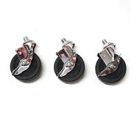 Latin Percussion LP910 Ruedas giratorias con insertos