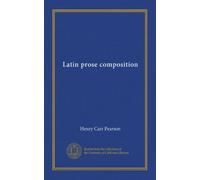 Latin prose composition