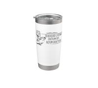 Latín - Quidquid Latine Dictum Sit Altum Videtur Vaso térmico de acero inoxidable de doble pared