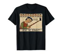 Latin Scholar Selfie Stick - Tapiz Medieval Divertido Camiseta