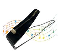 Latin Sound Percussion Instrument - Vibrato & Sound Effects Generator | Flexible Metal Resonator Produces Knife, Hacksaw Rattlesnake, Whistling, Bouncy Sounds | Innovative Acoustic Tool For Party,