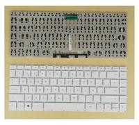 Latin Spanish Teclado Keyboard, Compatible For HP ，14-bs009la 14-bs010la 14-bs011la 14-bs012la 14-bs013la 14-bs014la White, No Frame