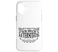 Latín - Sub Specie aeternitatis Carcasa para iPhone 16 Plus