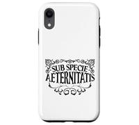 Latín - Sub Specie aeternitatis Carcasa para iPhone XR