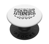 Latín - Sub Specie aeternitatis PopSockets PopGrip Adhesivo
