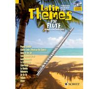 Latin Themes for Flûte Flûte Traversiere +CD: 12 Vibrant Themes with Latin Flavour and Spirit (Schott Master Play-along Series): 12 Vibrant themes with Latin flavour and spirit. flute.