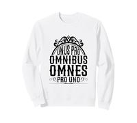 Latín - Unus Pro Omnibus, omnes Pro uno Sudadera