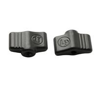 Latina Percussion accesorios de hardware y piezas de repuesto Tuerca de mariposa M6 Splash Claw - LP592 - LP592-X negro, pintura en polvo, LP592SXWN