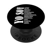 Latina Power Hispanic Heritage Month Latinx Chingona Cabrona PopSockets PopGrip Adhesivo