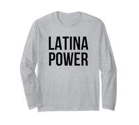 Latina Power Mes de la Herencia Hispana Orgullo Latina Manga Larga