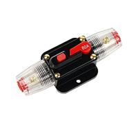 Latinaric 12V-24V DC Interruptor de Ajuste Manual En Línea de Circuito Automático Interruptor Fusible, 20A/30A/40A/50A/60A/80A/100A/150A