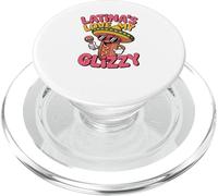 Latinas Love My Glizzy Funny Hot Dog Gráfico PopSockets PopGrip para MagSafe