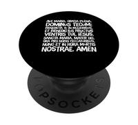 Latino Ave María Bendita Madre Rosario Oración PopSockets PopGrip Adhesivo