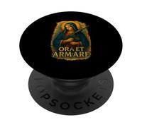 Latino Ave María Bendita Madre Rosario Oración PopSockets PopGrip Adhesivo