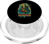 Latino Ave María Bendita Madre Rosario Oración PopSockets PopGrip para MagSafe