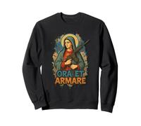 Latino Ave María Bendita Madre Rosario Oración Sudadera