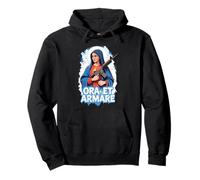 Latino Ave María Bendita Madre Rosario Oración Sudadera con Capucha
