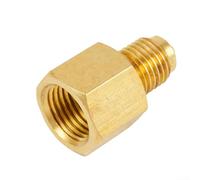 Latón 1/4 '' SAE para AG a G1/4 '' IG Nitrógeno Regulador Adaptaciones, Construcción de latón, Resistente a la corrosión