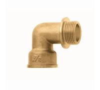 Latón Ángulo 90° 32mm Rohrsystem Calefacción Guarniciones Accesorios Bricolaje