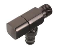 Latón Grifo Exterior Válvula Incorporada 1/2 Pulgada Anticongelante | Estructura de Gran Caudal, Resistente Intemperie, Incluye Boquilla Auxiliar y Adaptador para Mangueras